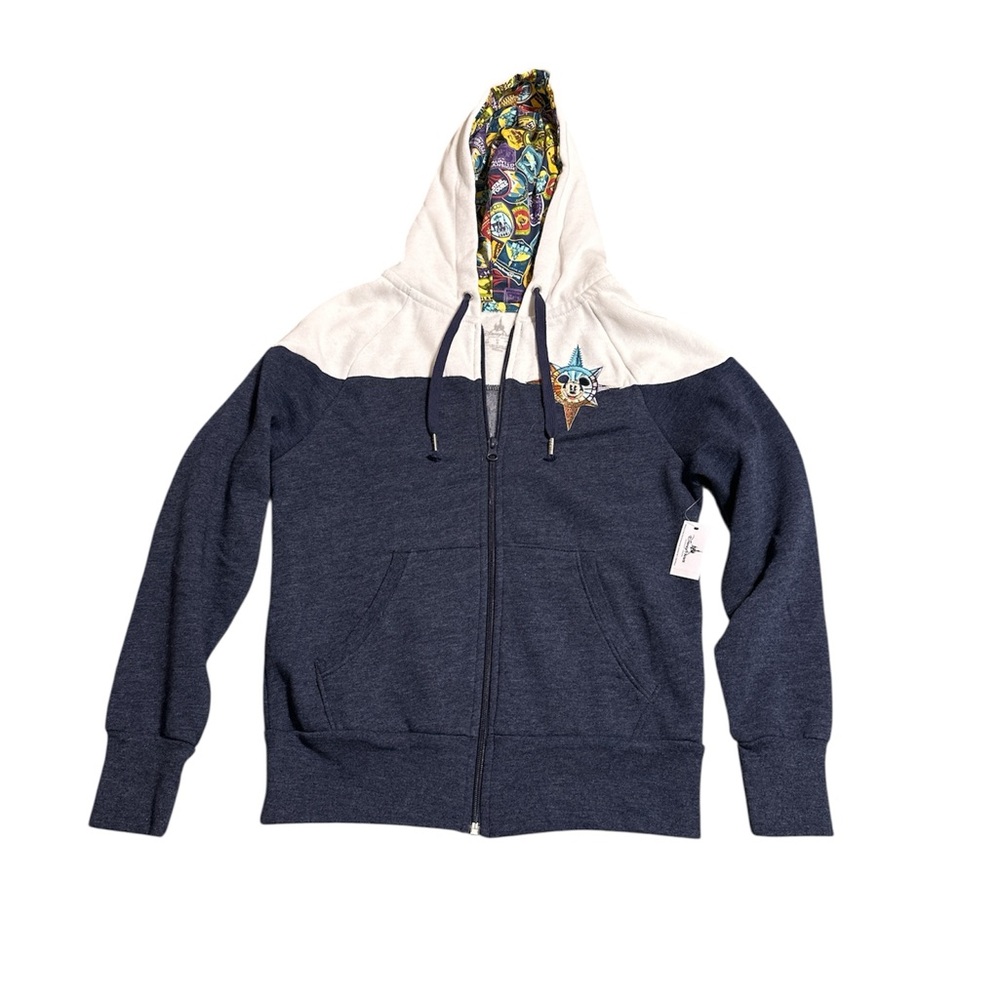 NWT Walt Disney World park icon zip hoodie